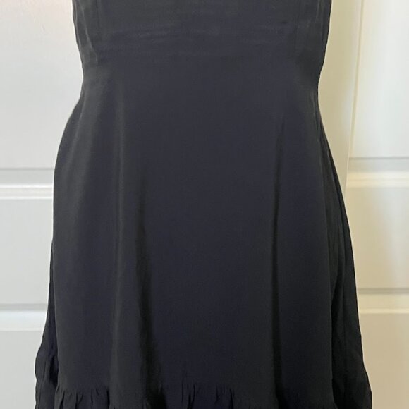 Old Navy Black Adjustable Straps Sweetheart Neck Sundress Size Small - Picture 8 of 9